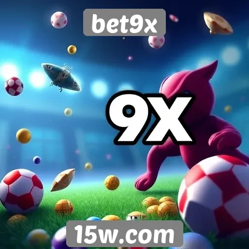 Diversidade de jogos disponíveis no site bet9x